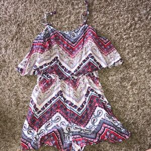 Red, White, and Blue romper